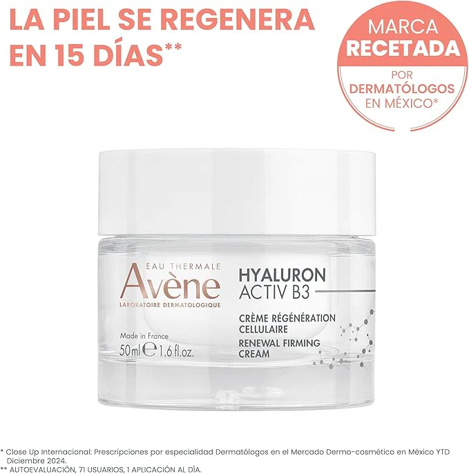 Avene Hyaluron Activ B3 Crema Regeneradora Celular 50 ML - Image 3