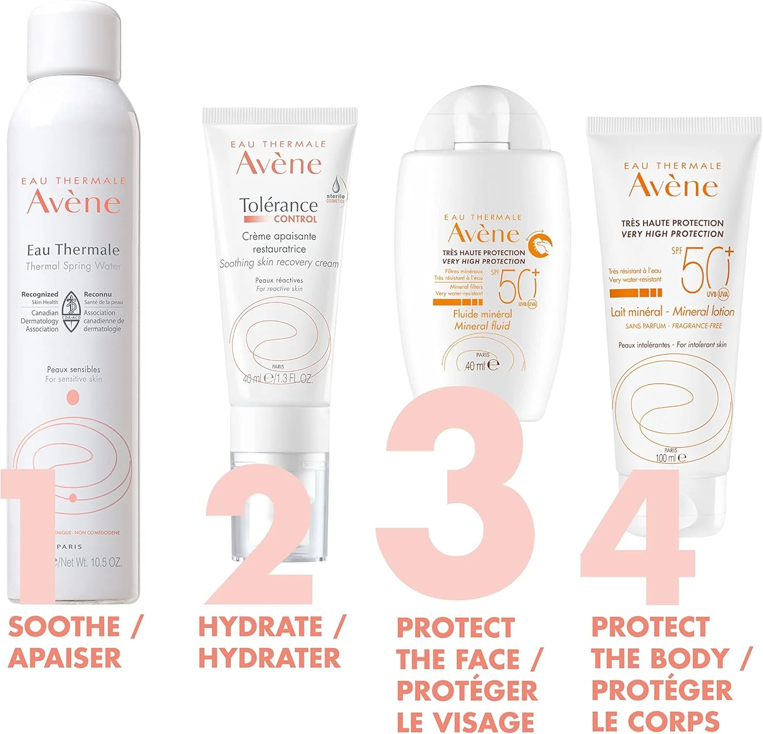 Avene Protector Solar Fluido Mineral 50+40 ML pieles intolerantes - Image 4