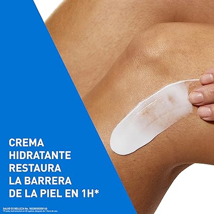 CeraVe Crema Hidratante Diaria de Rostro y Cuerpo para Piel Seca 340gr - Image 3
