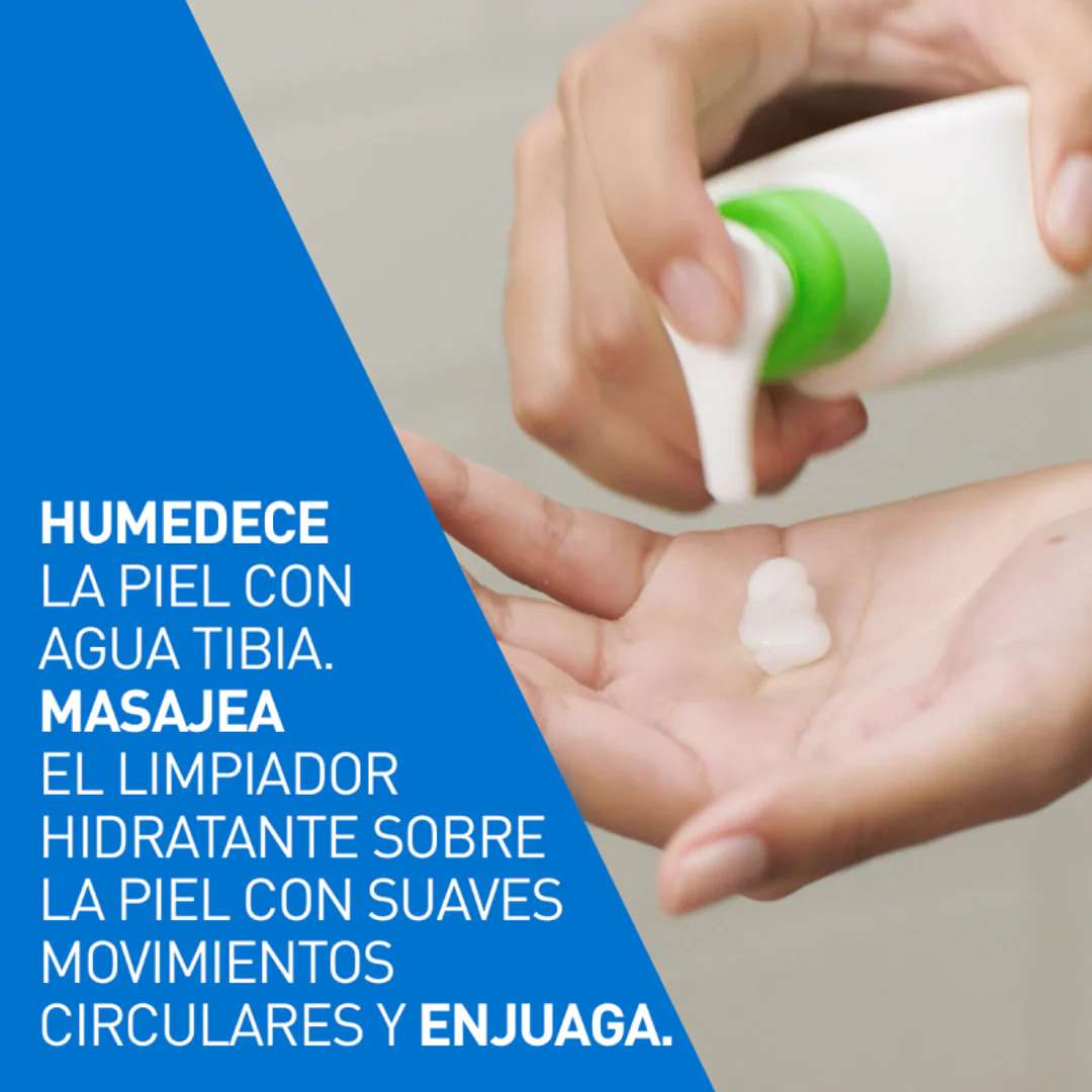 CeraVe Limpiadora Hidratante para Rostro y Cuerpo 473 ml - Image 4