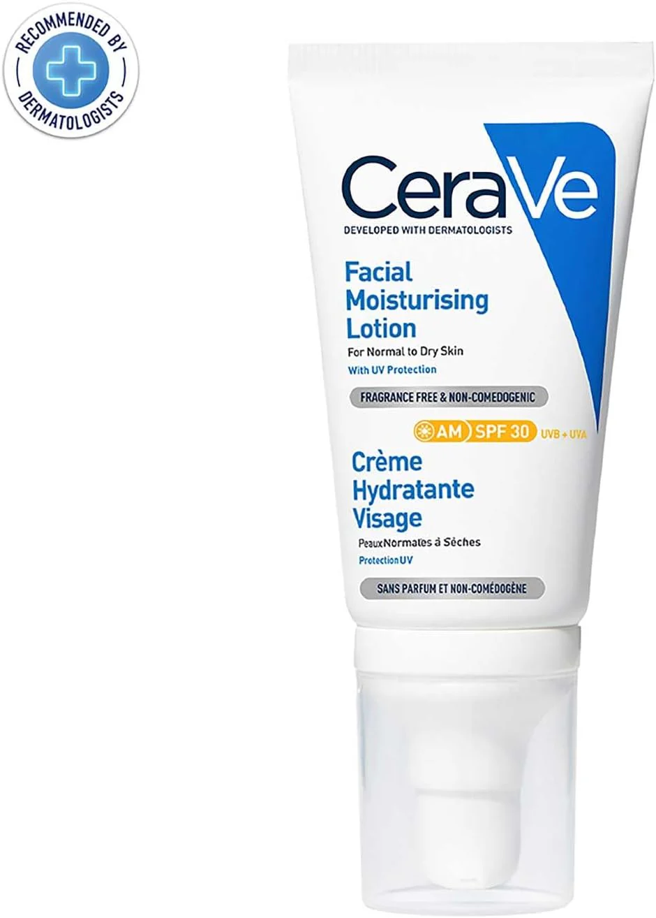 CeraVe Loción Hidratante de Rostro FPS30 |52ml| Hidratante facial diario con protector solar - Image 13