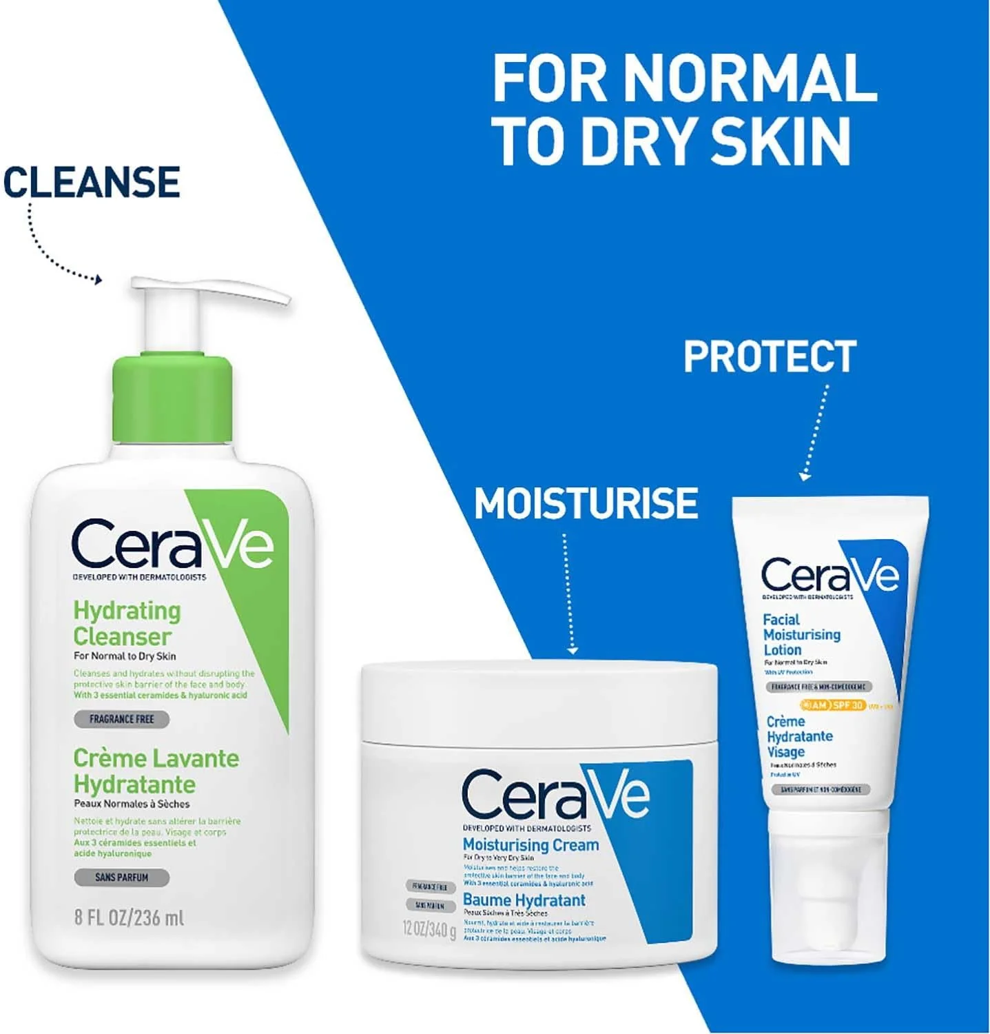 CeraVe Loción Hidratante de Rostro FPS30 |52ml| Hidratante facial diario con protector solar - Image 7