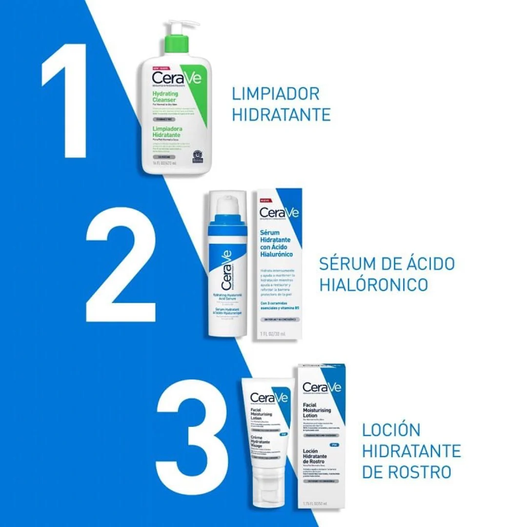CeraVe Sérum Hidratante con Ácido Hialurónico 30ml | Hidratante facial para todo tipo de piel - Image 5