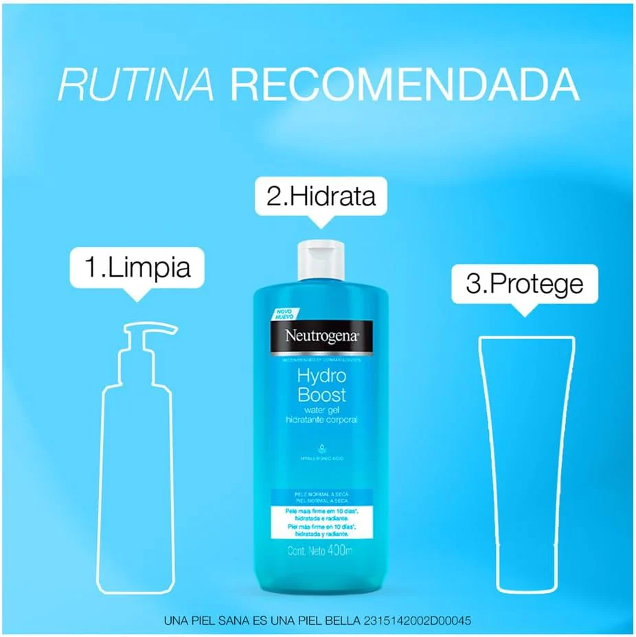 Crema corporal en gel Neutrogena Hydro Boost Ácido Hialurónico 400 ml - Image 4