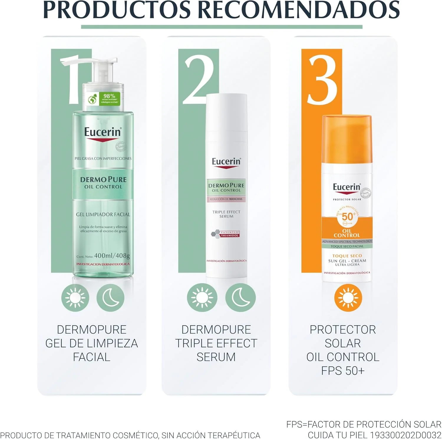 Eucerin Gel limpiador facial piel grasa imperfecciones , 400ml - Image 5