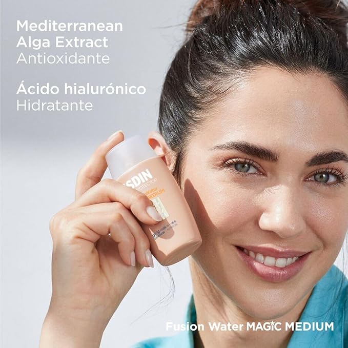 ISDIN Fotoprotector Fusion Water Magic Medium COLOR SPF 50, 50ml - Image 5