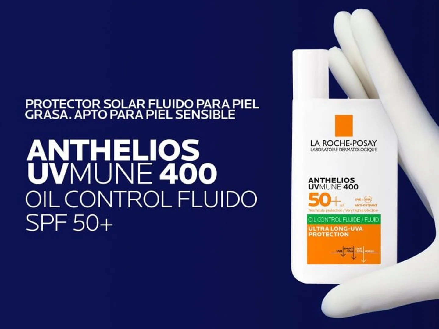 La Roche Posay Anthelios UV MUNE 400 Oil Control Fluido FPS 50+ - Image 3