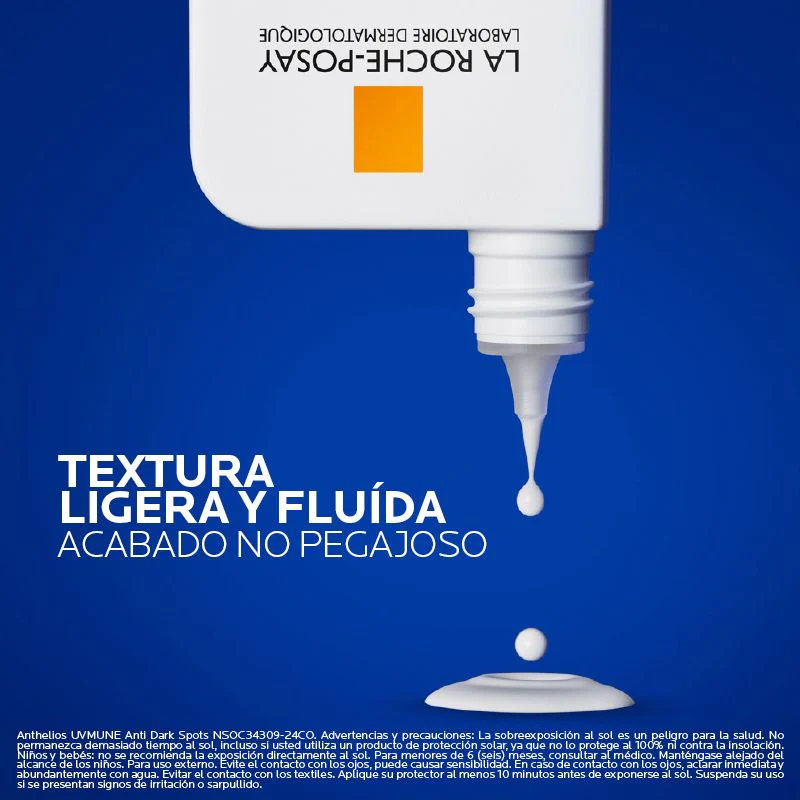 La Roche-Posay Anthelios UVMUNE 400 Fluido Antimanchas SPF50+ Protector solar. - Image 3