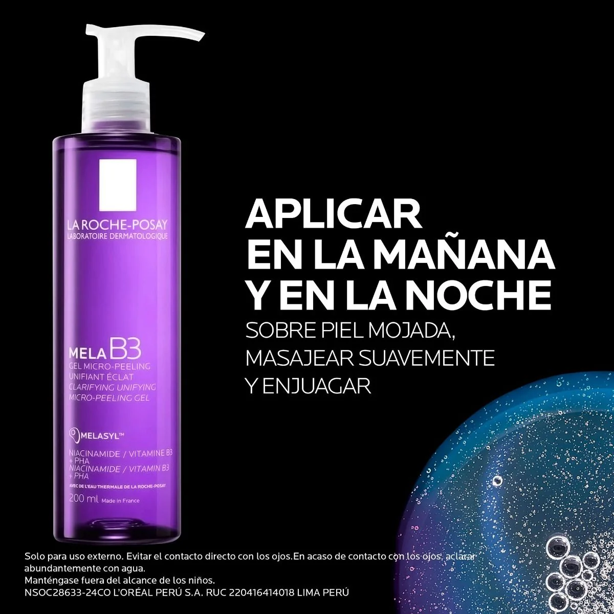 La Roche-Posay Mela B3 Limpiador 200ml - Image 6