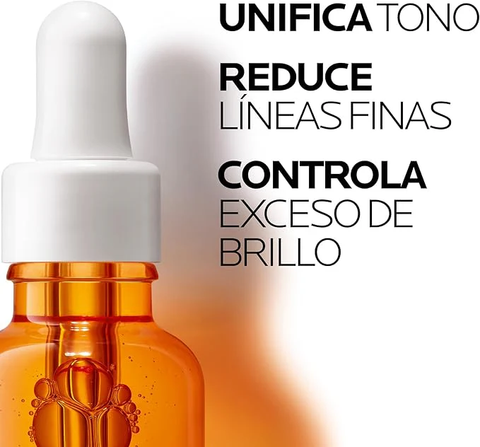 La Roche Posay Pure Vitamin C12 Oil Control Serum 30ml Serum anti-oxidante con 12% de Vitamina C y Ácido Salicílico para piel mixta a grasa - Image 4