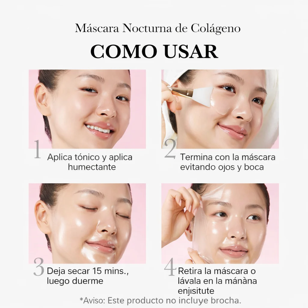 Medicube - Mascarilla Facial Collagen Night Wrapping Mask 75ml - Image 4