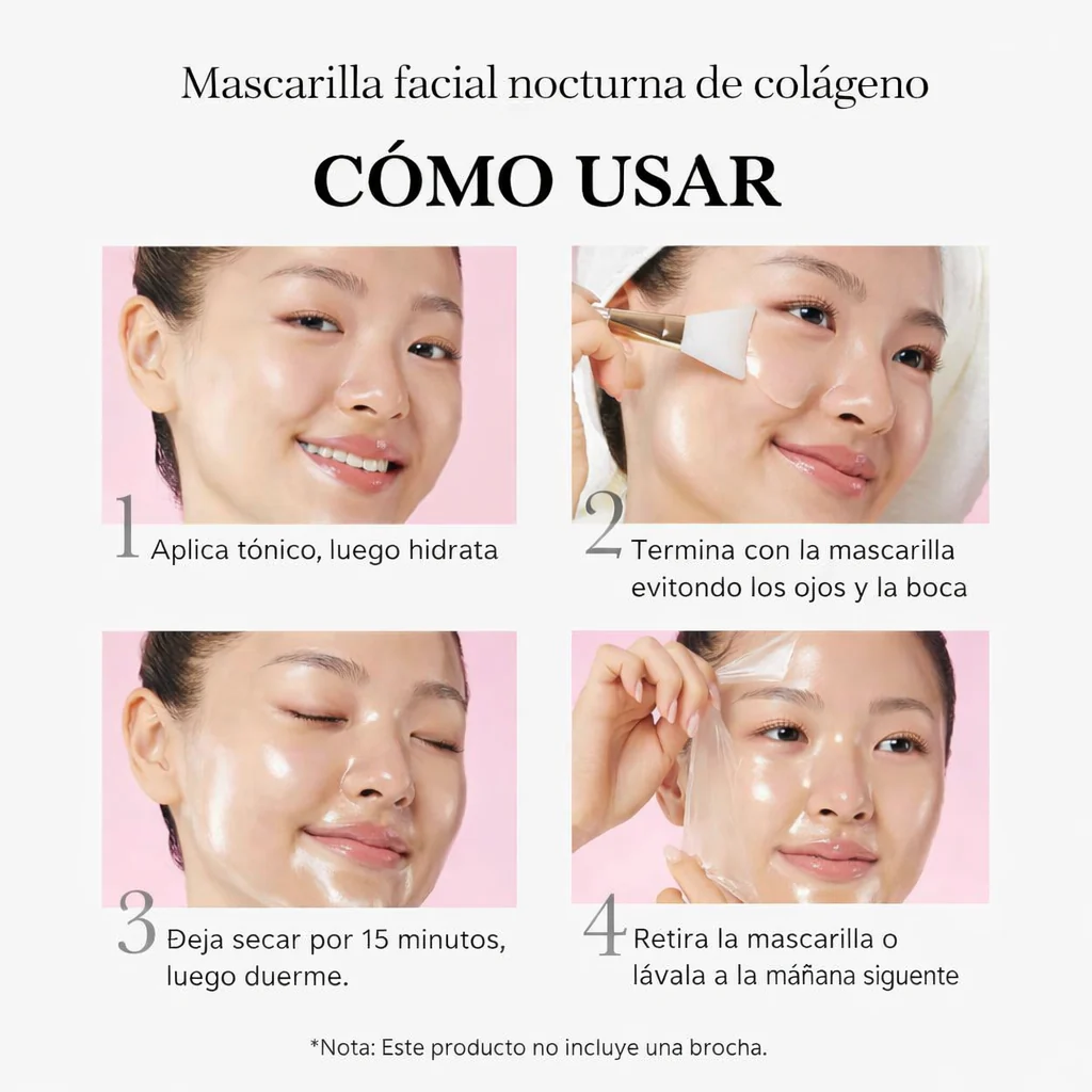 Medicube - Mascarilla Facial Collagen Night Wrapping Mask 75ml - Image 5