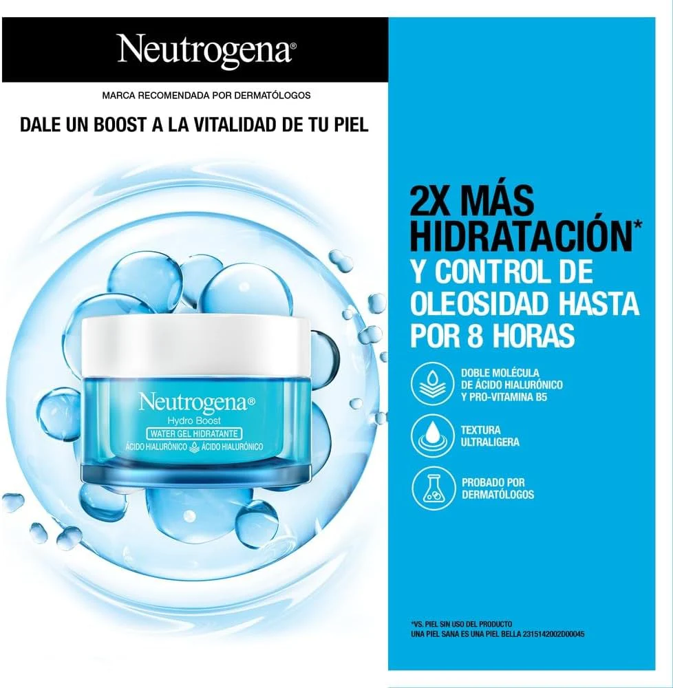 NEUTROGENA Hidratante Facial Hydro Boost Water gel 50 g - Image 6