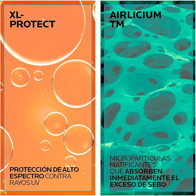 Protector Solar Anthelios UVMune 400 Oil Control Toque Seco con Color FPS 50+ 50ml bloqueador - Image 3