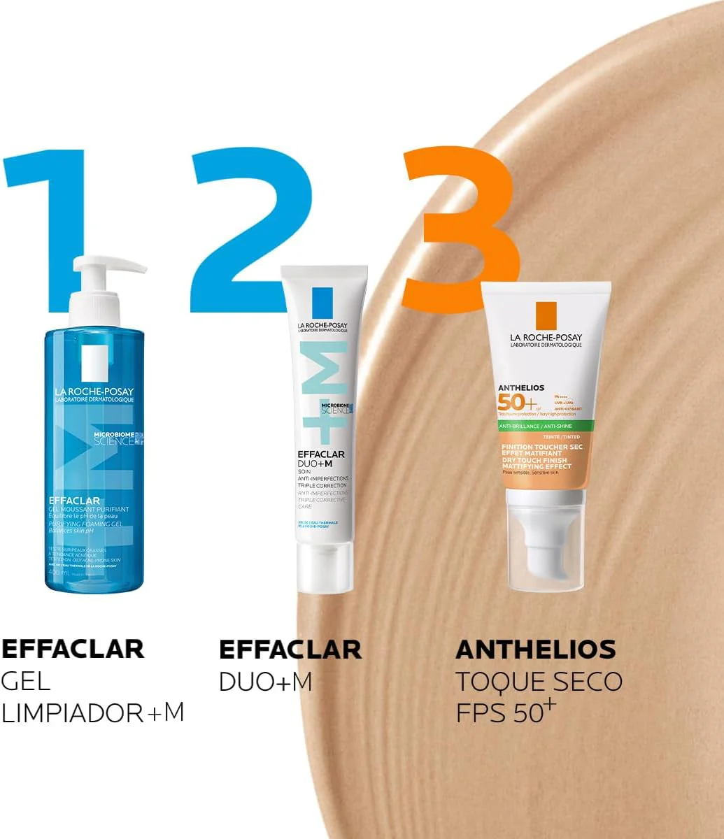 Protector Solar Anthelios UVMune 400 Oil Control Toque Seco con Color FPS 50+ 50ml bloqueador - Image 6
