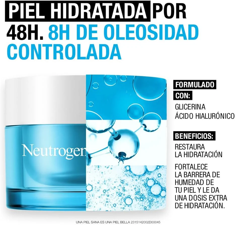 Refill Crema Hidratante Facial Neutrogena Hydro Boost Ácido Hialurónico 50 g - Image 5